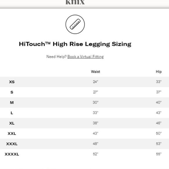 Knix Sz Small HiTouch Essential Technical Legging - Picture 15 of 16